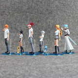 Lot de 8 figurines statuettes Bleach