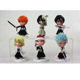 Lot de 6 figurines statuettes Bleach