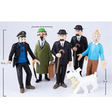 Lot de 6 figurines Tintin