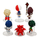 Lot de figurines statuette My Hero Academia des personnages principaux