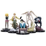 Lot de 5 figurines statuette Death Note