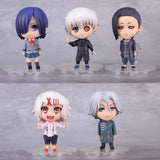 Figurine statuette Tokyo Ghoul de Kaneki, Juzo, Renji, Touka et Uta