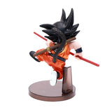 Figurine Dragon Ball de Goku avec le baton magique (enfant)
