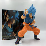 Figurine statuette dragon ball de goku super saiyan blue