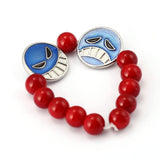 Bracelet rouge one peace de Ace