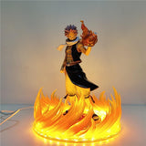 Figurine statuette LED Fairy Tail de Natsu Dragnir