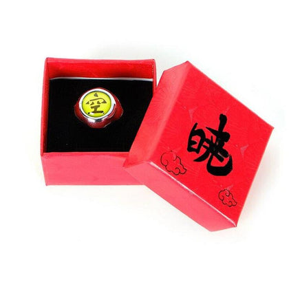 Bague ajustable naruto de tous les membres de l’akatsuki