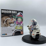 Figurine statuette Dragon Ball Z de 10cm mettant en scène Goku & Bulma 