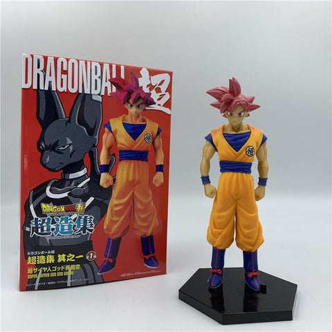 Figurine statuette dragon ball de Goku Super Saiyan God