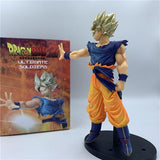Figurine statuette dragon ball de goku super saiyan Goku gold/doré