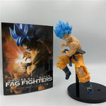 Figurine statuette  dragon ball de goku super saiyan blue