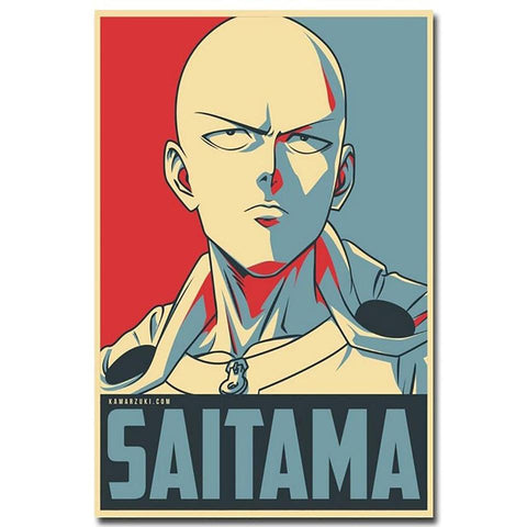 Poster One punch Man de Saitama