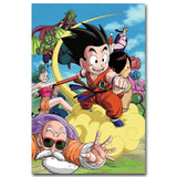 Poster Dragon ball de Sangoku et ses amis