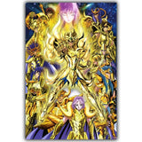 Poster Saint Seiya des chevaliers d’or