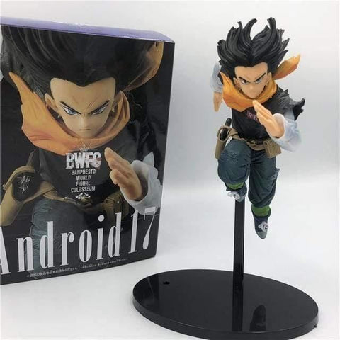 Figurine statuette dragon ball de l'android C-17