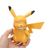 Figurine statuette Pokémon de Pikachu grimace