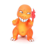 Figurine statuette Pokémon de Salamèche grimace