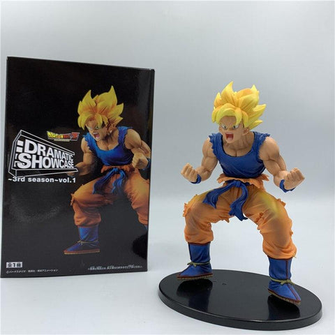 Figurine statuette dragon ball de Sangoku super saiyan 1 première transformation