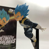 Figurine Dragon Ball de Son Goku Vegeta SSJ Blue