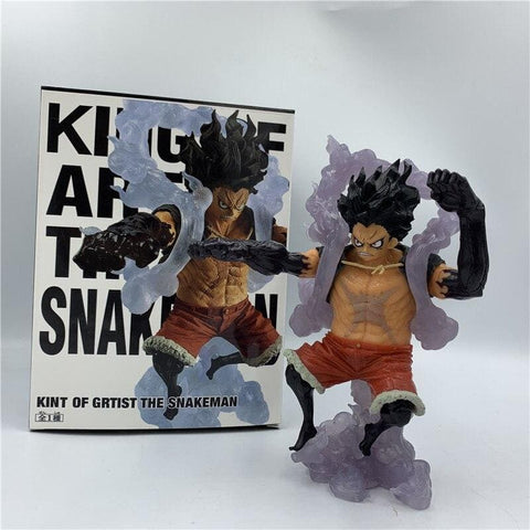 Figurine  statuette One Piece de luffy Gear 4 Snakeman 