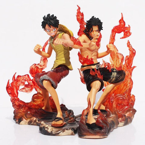 Figurine statuette One Piece de Luffy & Ace