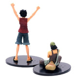 Figurine statuette One Piece de Luffy & Usopp