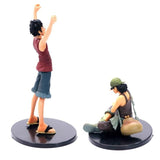Figurine statuette One Piece de Luffy & Usopp