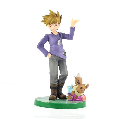 Figurine statuette Pokémon de Gary & Evoli
