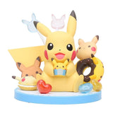 Figurine statuette Pokémon de Pikachu pâtissier