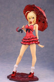 Figurine Sexy rouge destin rester nuit sabre parapluie