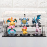 Lot de 6 figurines statuettes Pokémon