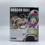Figurine statuette Dragon Ball Z de 10cm mettant en scène Goku & Bulma 
