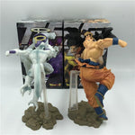 Figurine statuette de Dragon Ball Z de 22cm représentant Goku et Freezer 