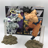 Figurine statuette de Dragon Ball Z de 22cm représentant Goku et Freezer 