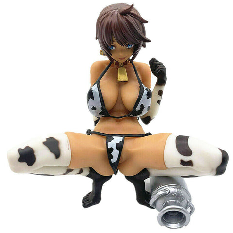 Figurine Sexy Q-six A lait noir vache vie